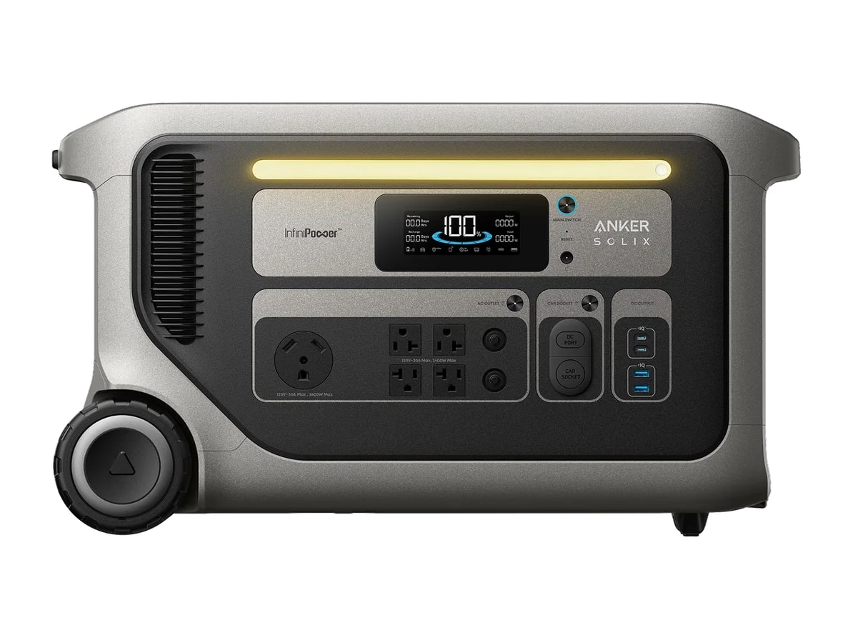 Anker - SOLIX F3000 3072Wh Portable Power Stations