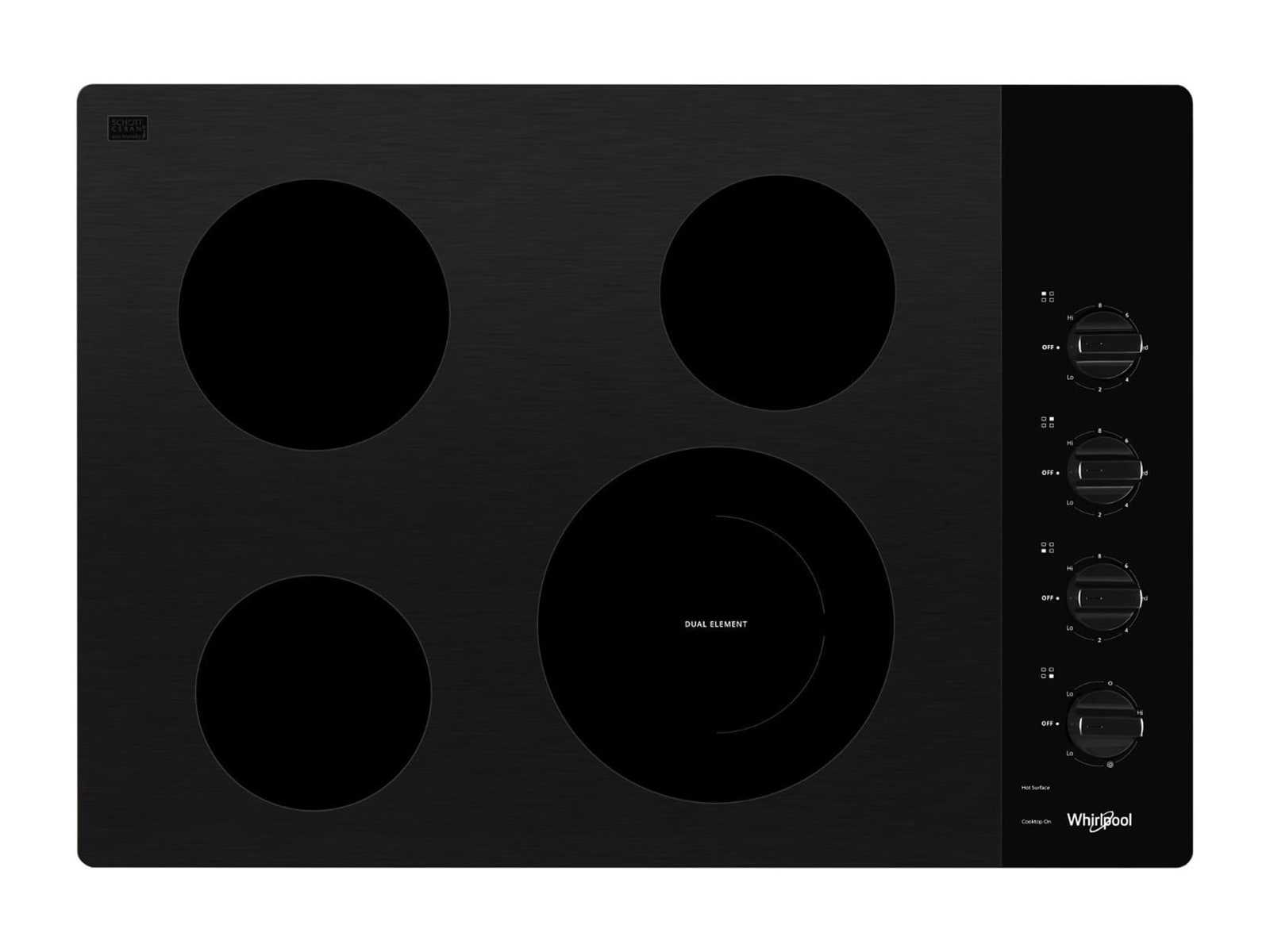 Whirlpool - WCE55US0HB Cooktops