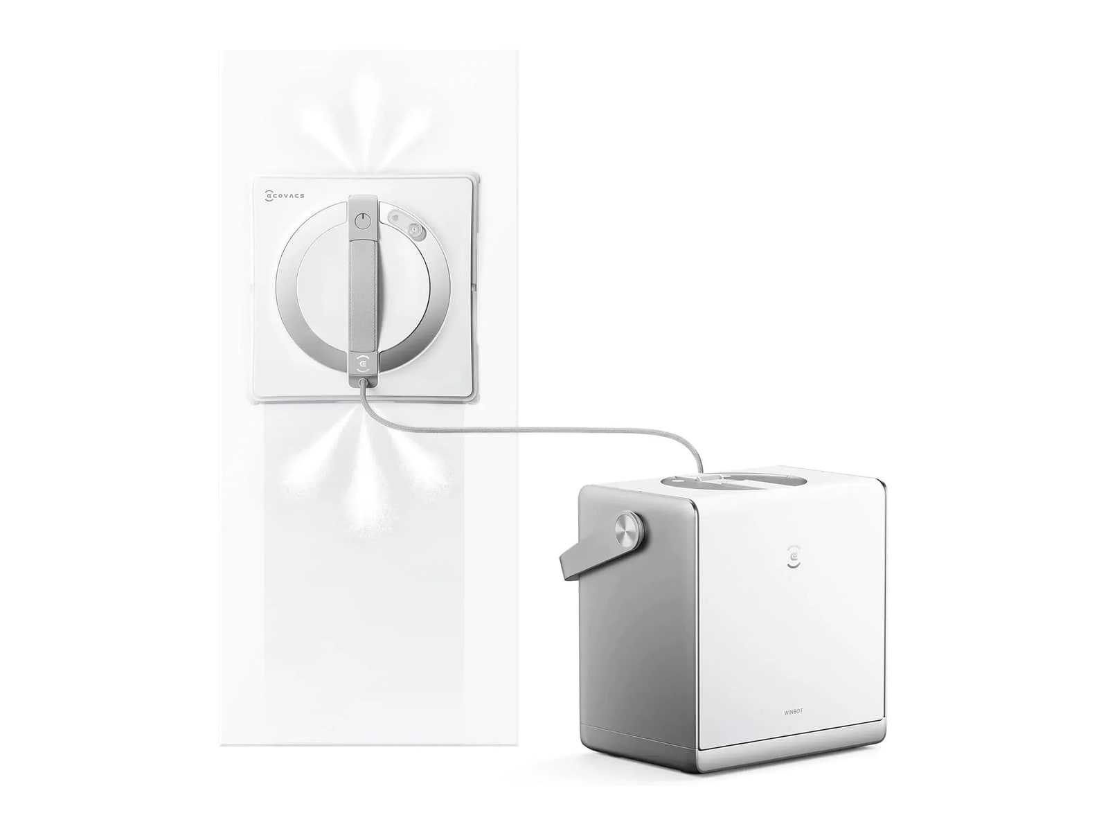 Ecovacs - Winbot W2S Omni Window Cleaning Robot Vacuum Cleaners
