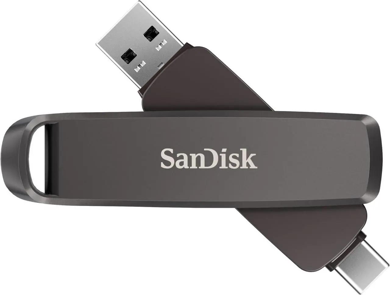 SanDisk - Extreme PRO Dual Drive 256GB Storage Drives - USB 3.2 Gen 2