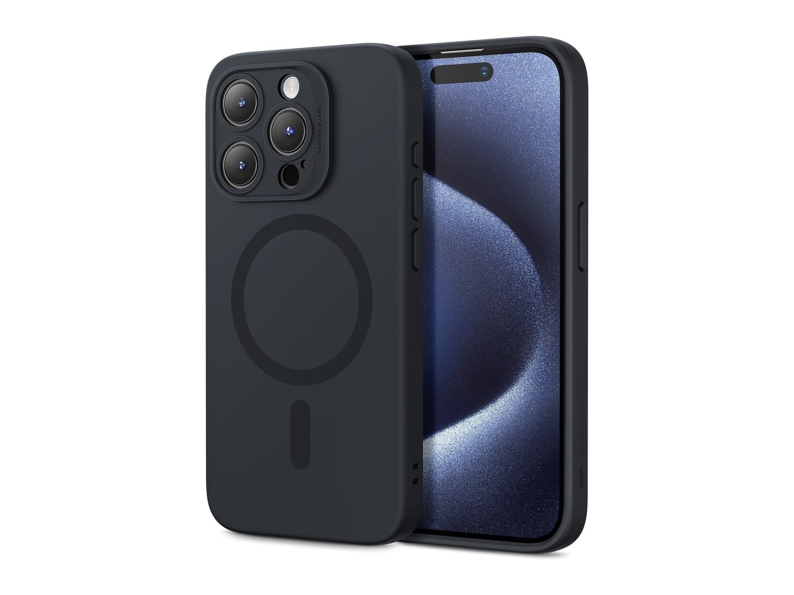 ESR - Cloud Soft Case (HaloLock) - iPhone 15 Pro - Black