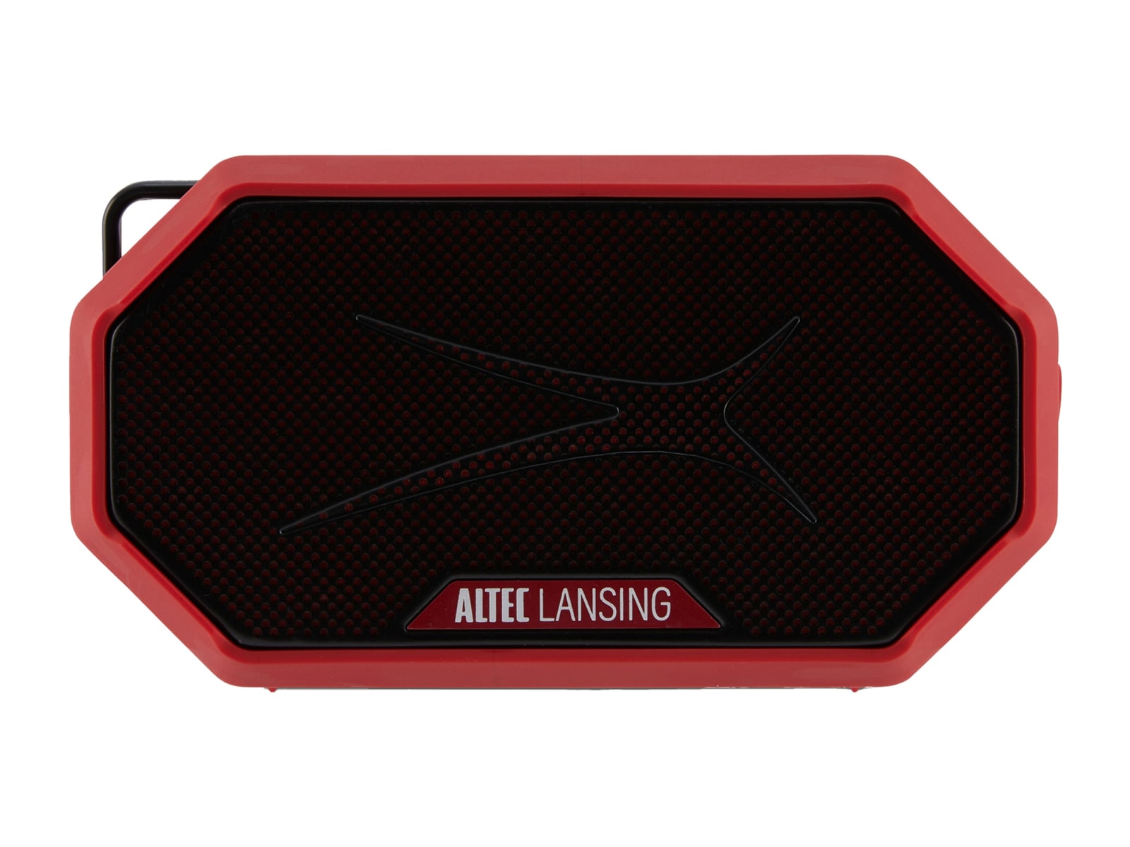 Altec Lansing - HydraMini 2.0 Bluetooth Portable Speakers - Red/Black