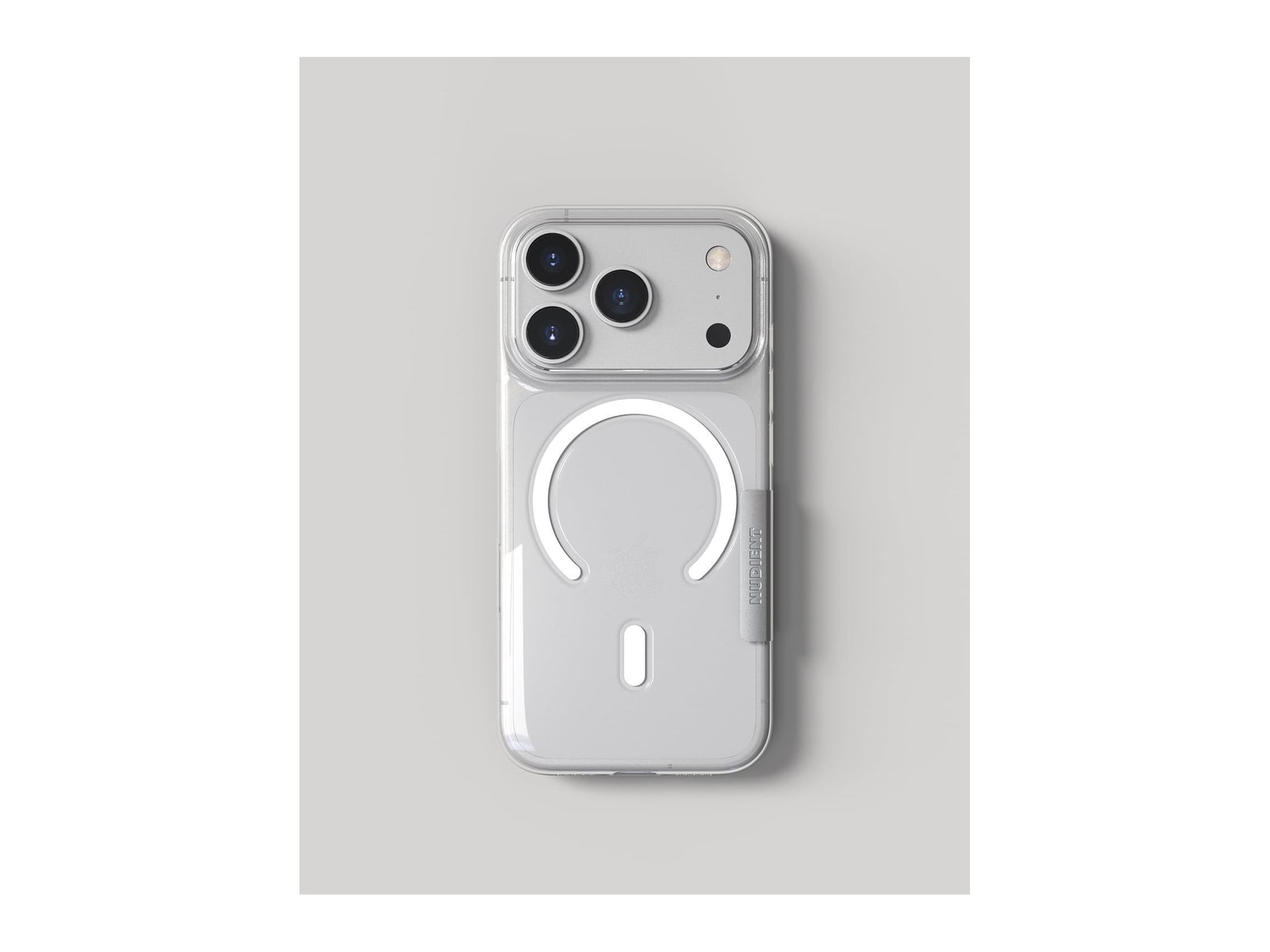 Nudient - Thin Case with MagSafe for iPhone 18 Pro - Transparent