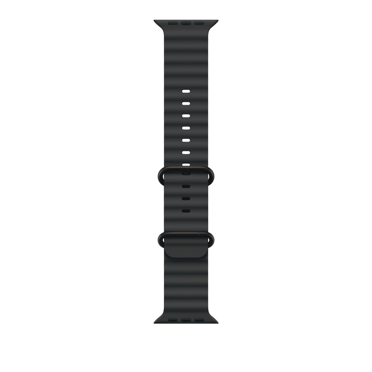 Apple - Apple Watch Ocean Band - 49mm - Black Titanium Finish - Black