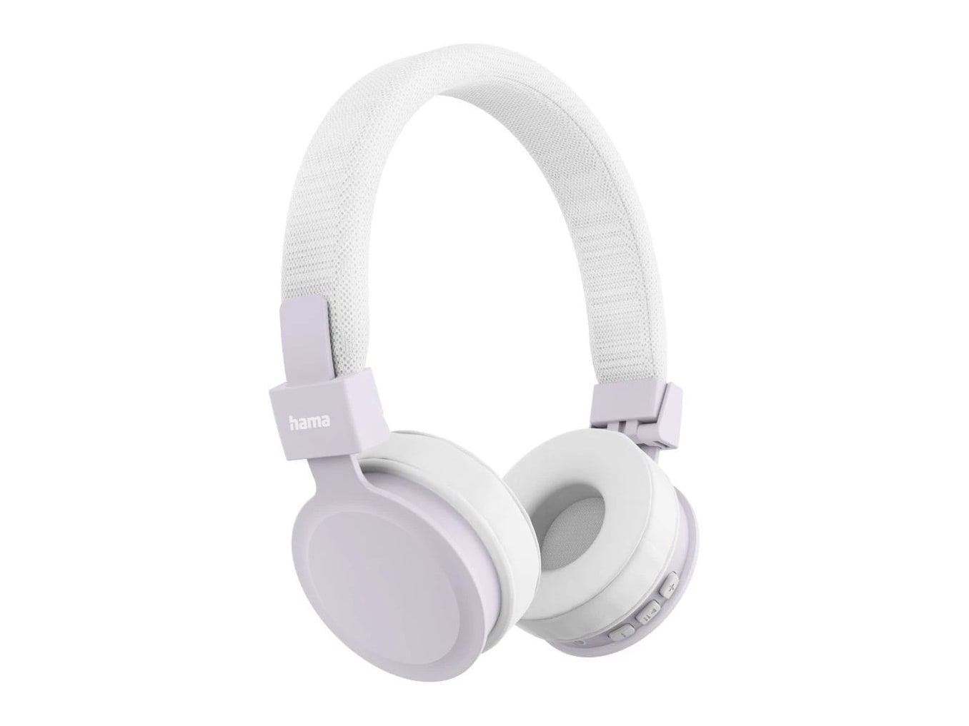 Hama - Freedom Lit III Wireless On-Ear Headphones - Lilac, White