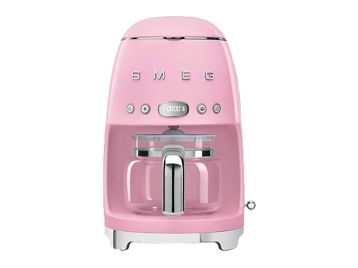 Smeg - Retro Style Pink Coffee Maker Coffee Makers