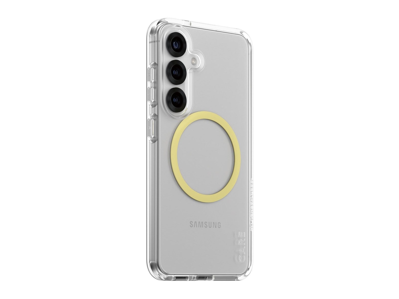 PanzerGlass - CARE Urban Combat Case Transparent w. Chardonnay Qi Compatible Samsung Galaxy S25
