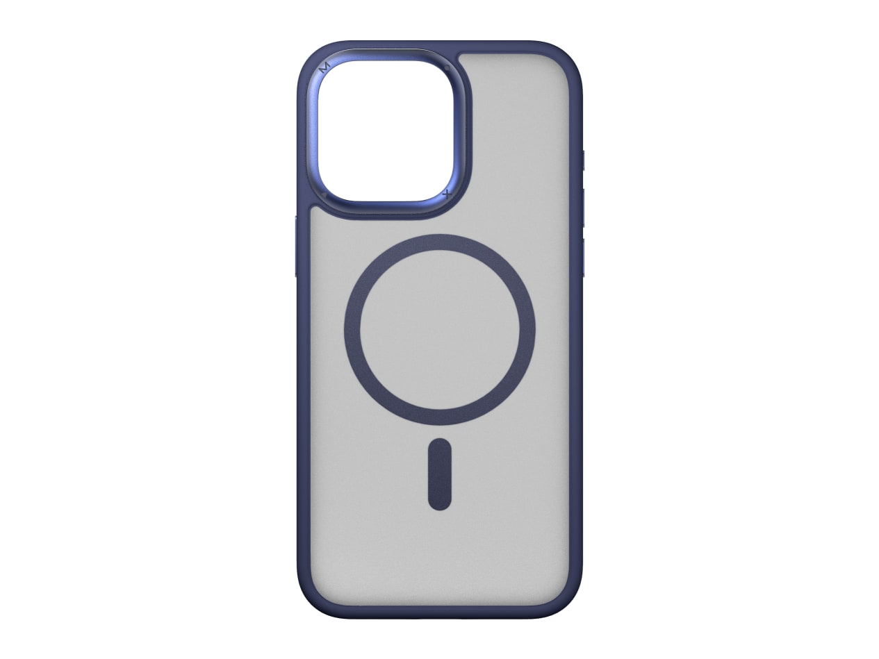 MOMAX - CaseFORM Play Magnetic Protective Case - iPhone 15 Pro Max - Blue