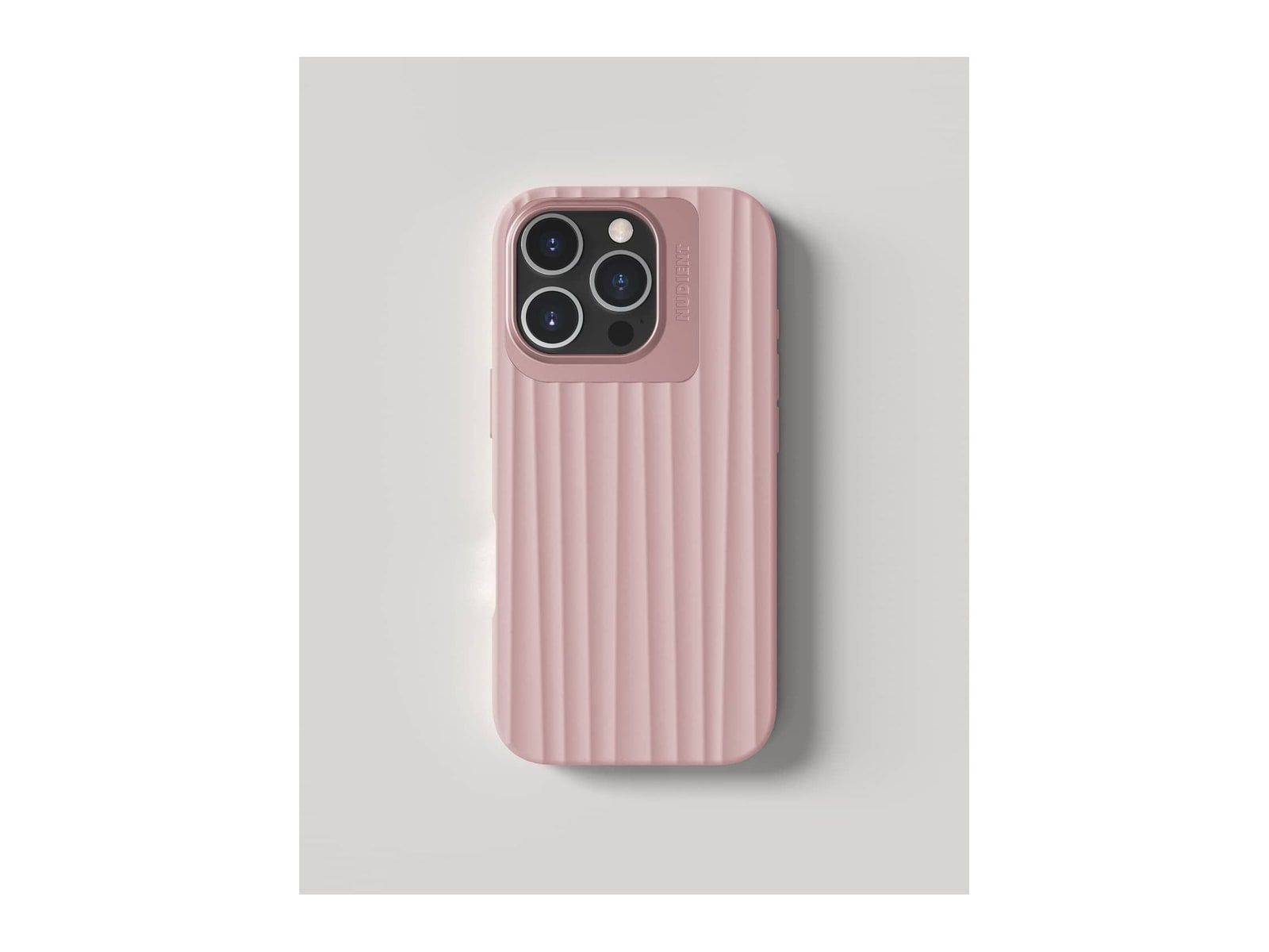 Nudient - Bold Case with MagSafe for iPhone 16 Pro - Dusk Pink