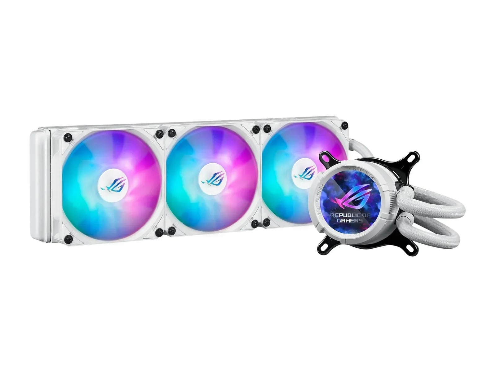 ASUS - ROG Strix LC III 360 ARGB LCD White Cooling Systems
