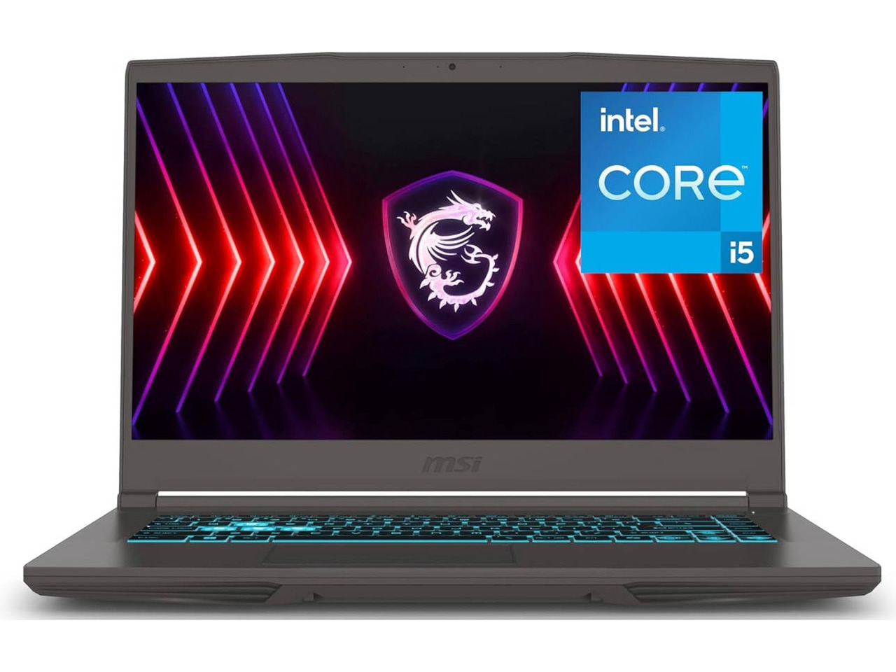 MSI - Thin 15 15.6" - Intel Core i5-13420H chip - 16GB Memory - 512GB SSD - Gray