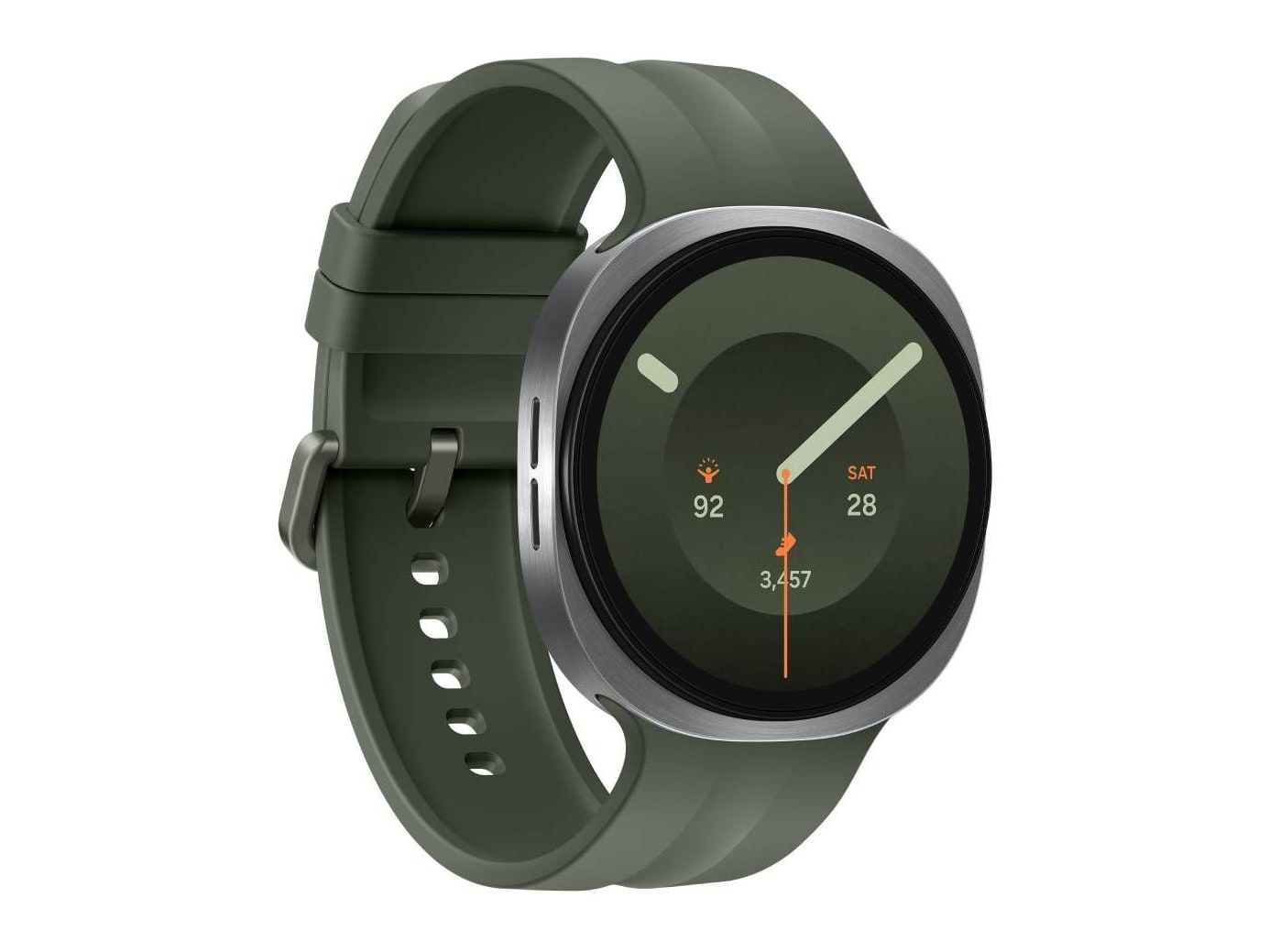 Samsung - Galaxy Watch9 44mm WiFi Bluetooth Silver Smartwatch Smart Watches - Silver