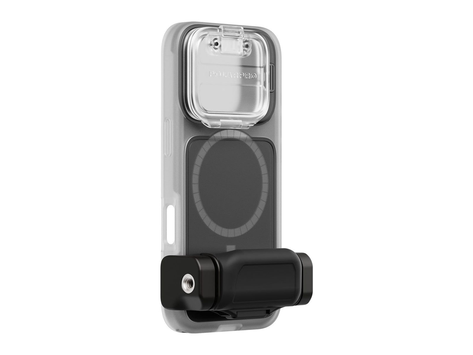 PolarPro - LiteChaser 16 BaseCase - iPhone 16 Pro / Clear Camera Accessories