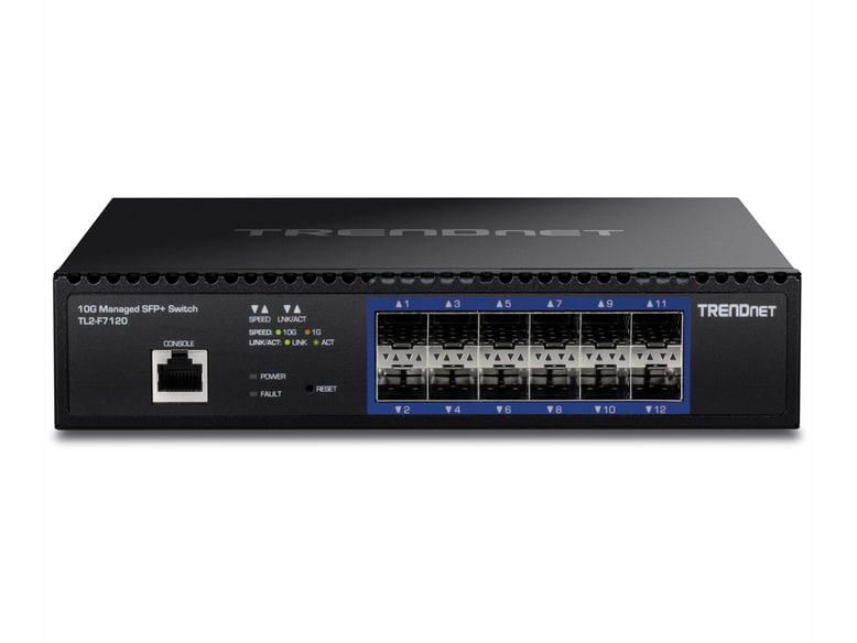 TRENDnet - TL2-F7120 12-Port 10G Layer 2 Managed SFP+ Switches