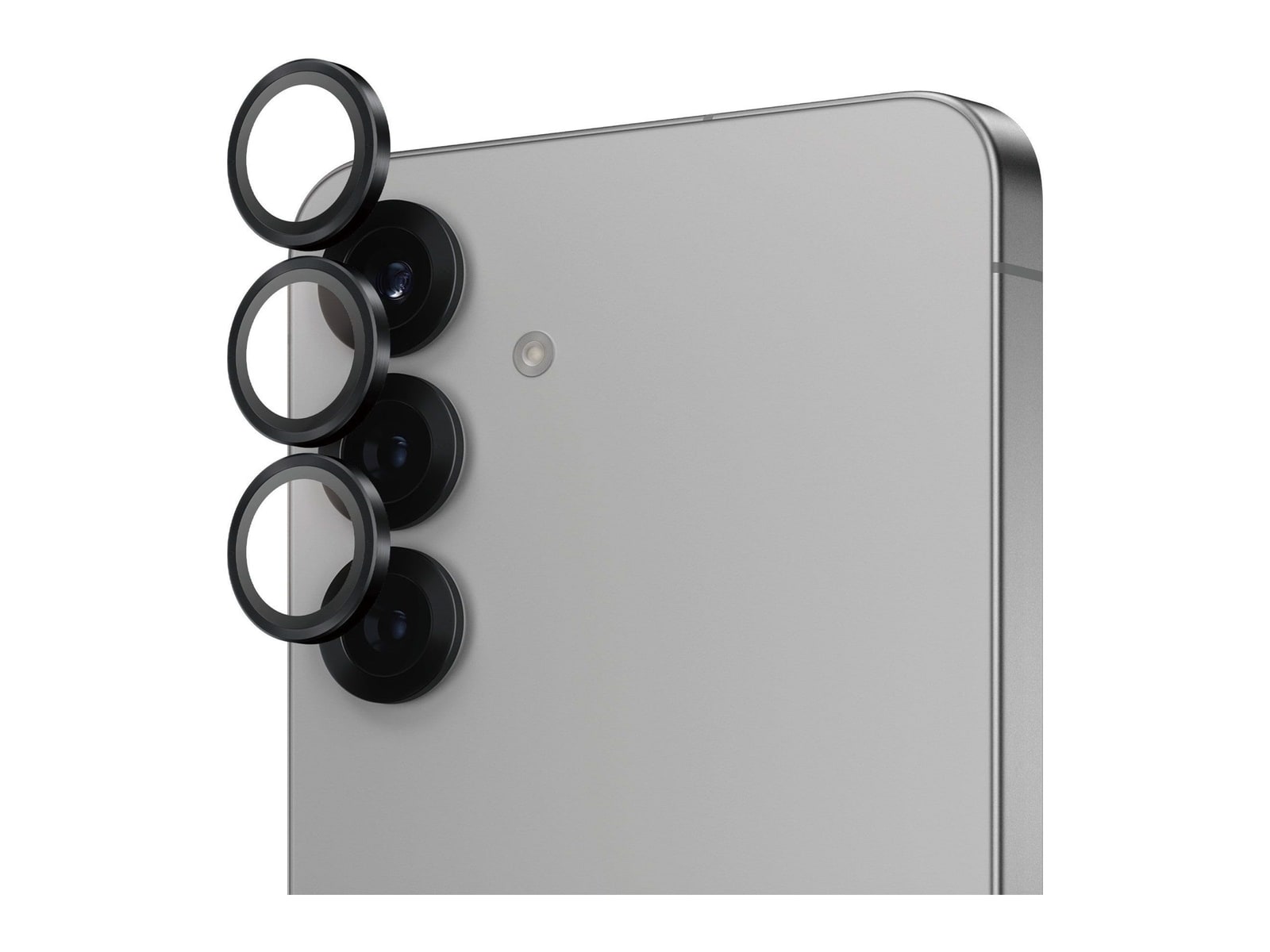 PanzerGlass - Hoops Camera Lens Protector Black Samsung Galaxy S25+