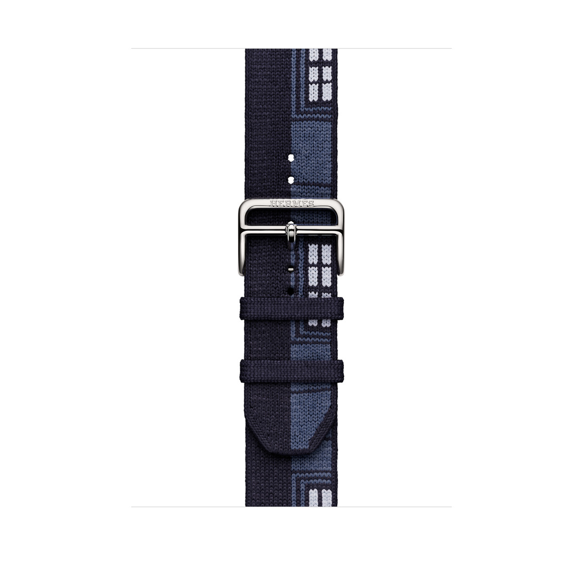 Apple - Apple Watch Hermès Faubourg Party - 46mm - Bleu Nuit