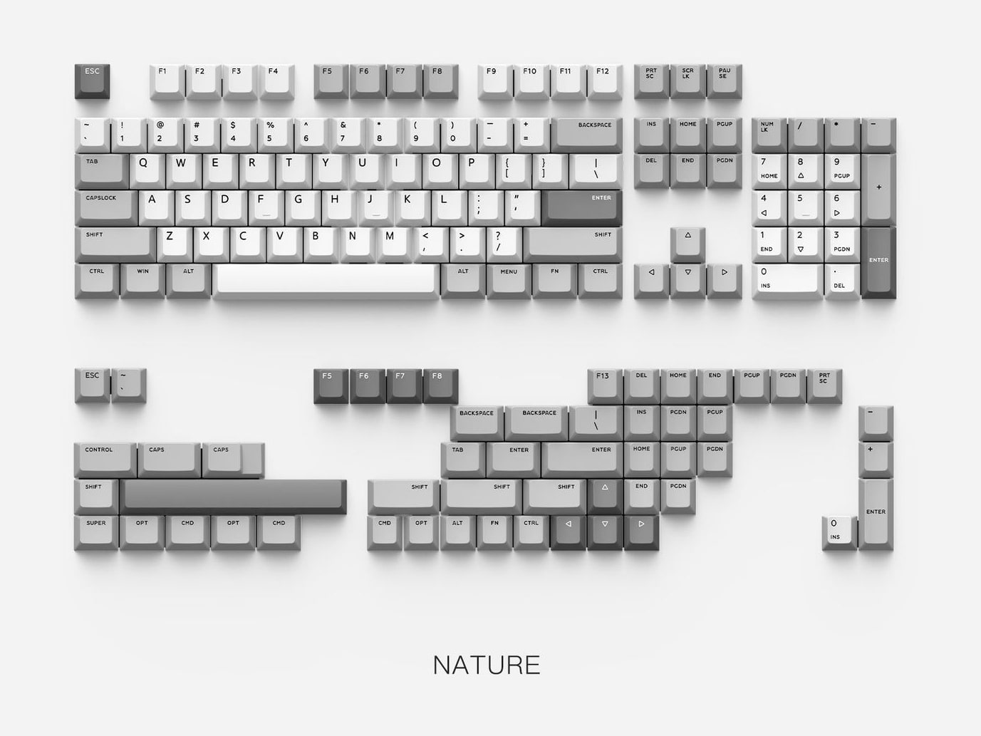 IQUNIX - PBT Keycaps Set Nature Art