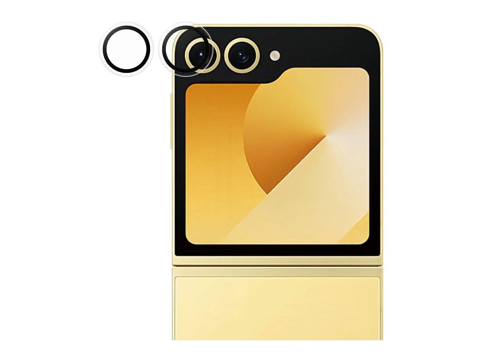 PanzerGlass - Hoops Camera Lens Protector Transparent Samsung Galaxy Z Flip7 FE