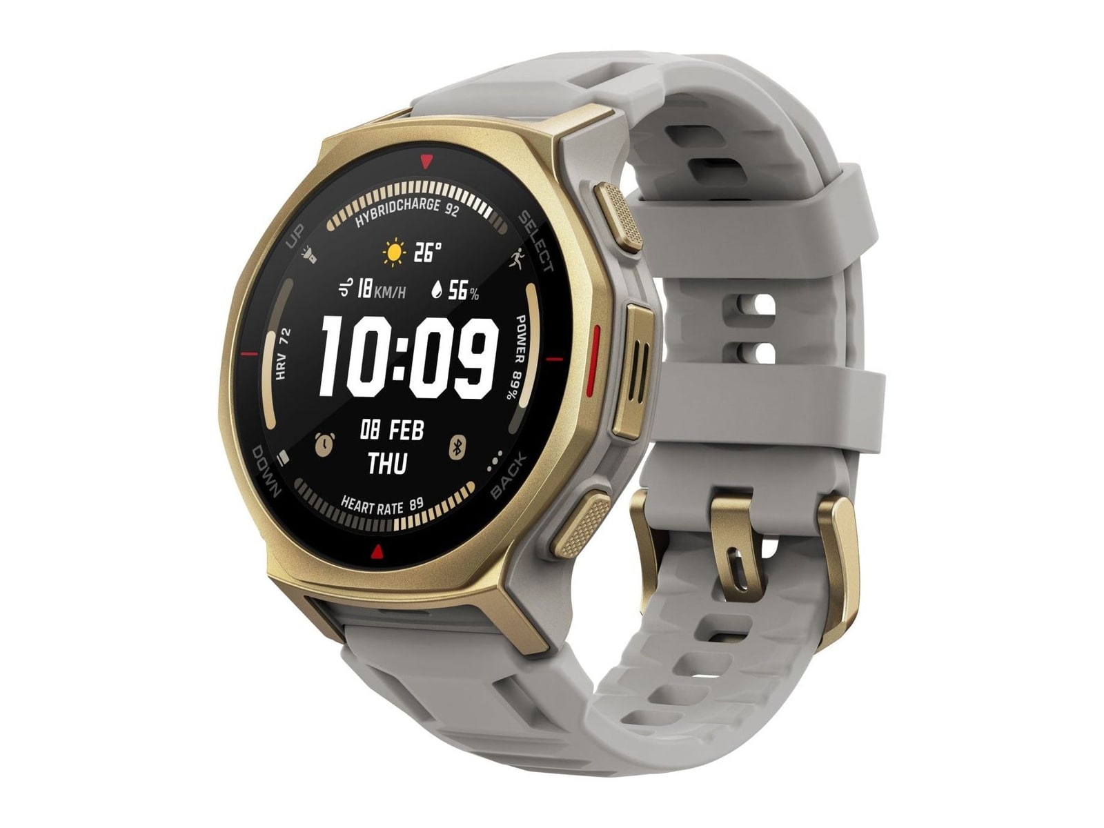 Amazfit - T-Rex 3 Pro 44mm Smart Watches - Arctic Gold