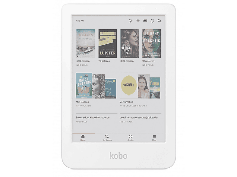 Kobo - Clara Colour Kobo E-Readers - White