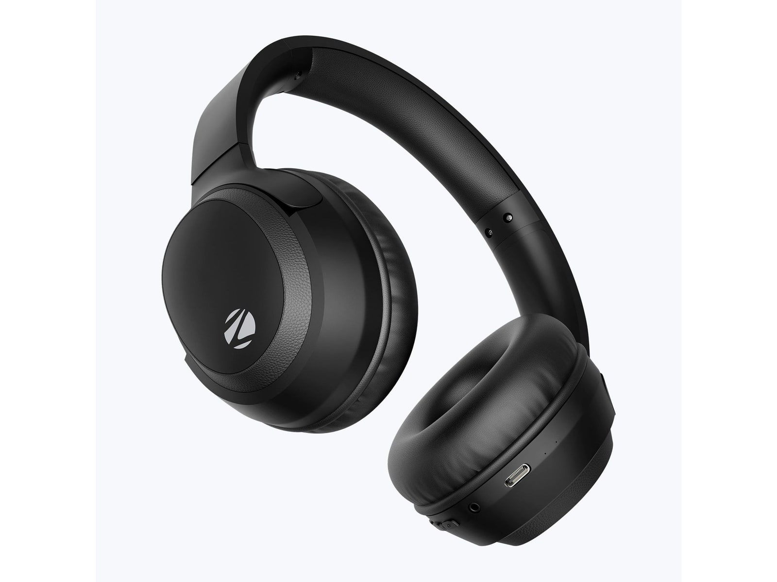 Zebronics - Zeb Thunder 200 Over-Ear Headphones - Black