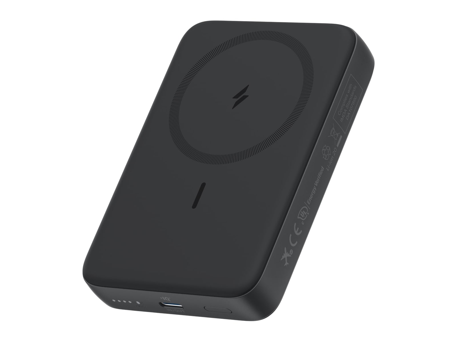 Anker - Zolo Magnetic Power Bank (10K, 30W) Black Power Banks