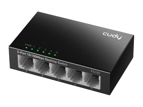 Cudy - FS105 5-Port 10/100 Desktop Fast Ethernet Switches