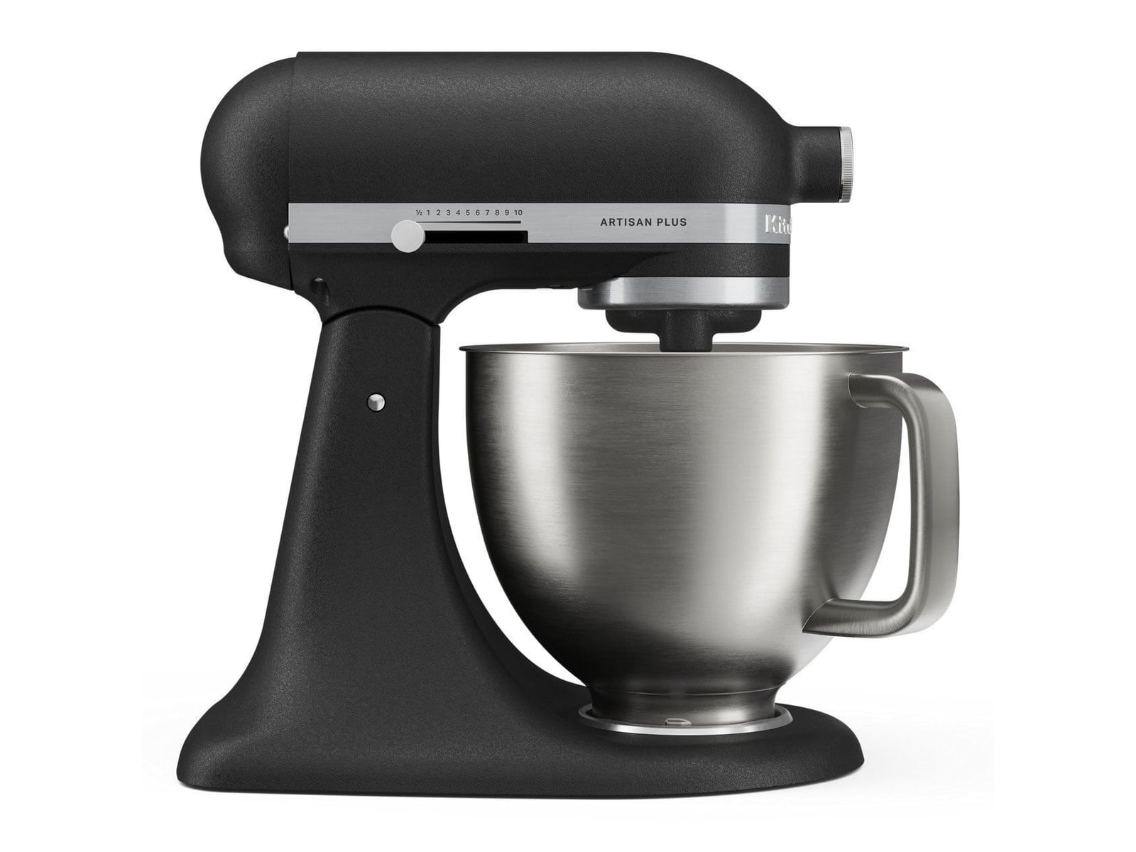KitchenAid - Artisan Plus 5 Qt. Stand Mixer Cast Iron Black Blenders & Mixers