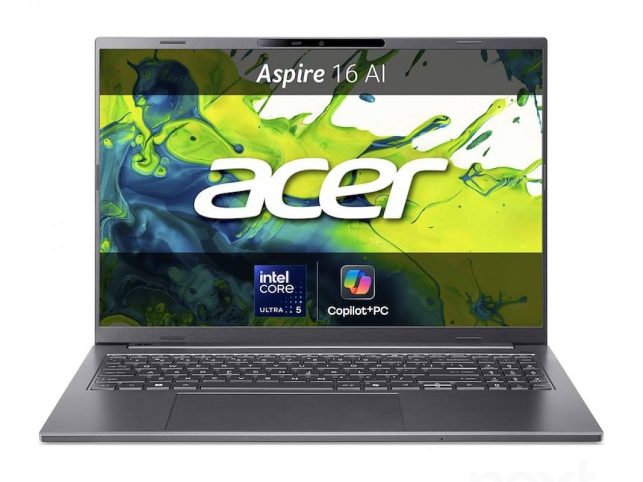 Acer - Aspire 16 AI A16-52M-52G1 16" - Intel Core Ultra 5 226V chip - 16GB Memory - 512GB SSD - Gray