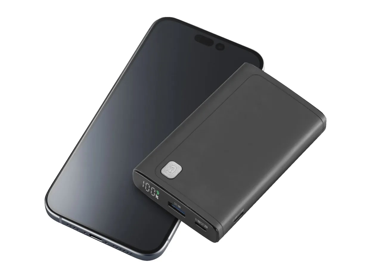 Cellularline - Elite 10000 mAh Black Power Banks