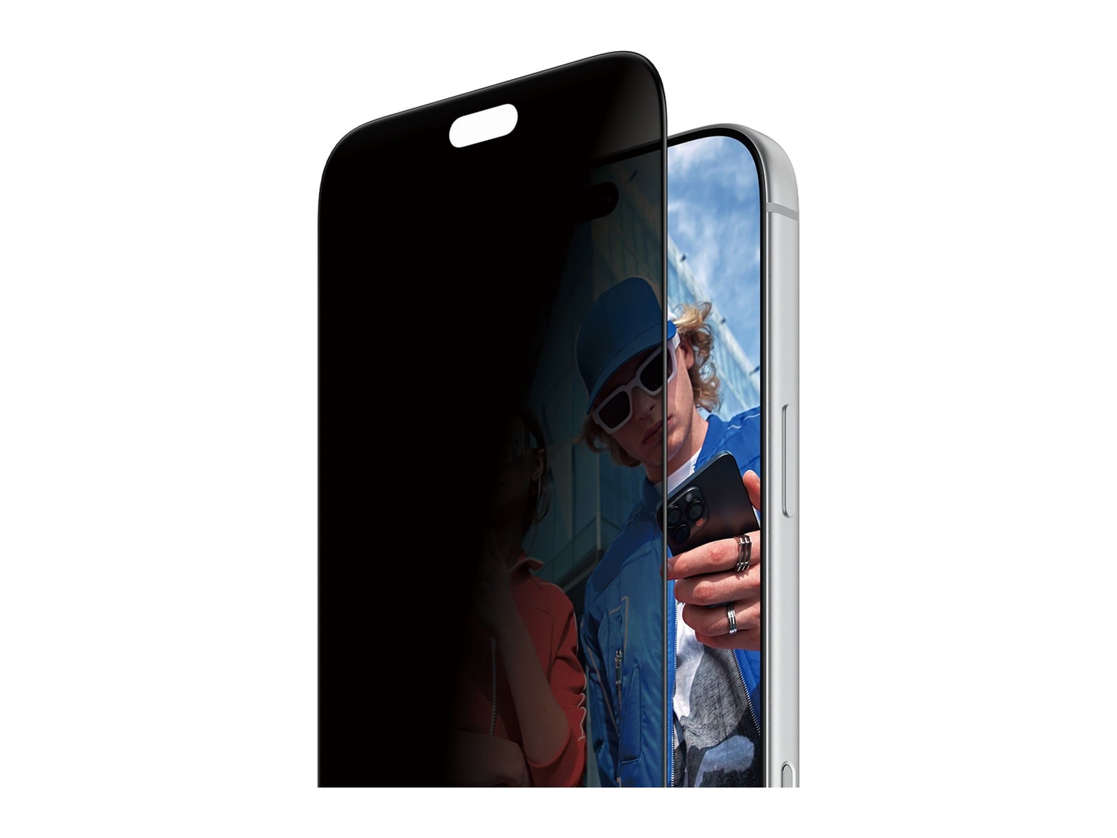 PanzerGlass - 2-Way Privacy Screen Protector iPhone 18 Pro Max Ultra-Wide Fit w. FASTFIT IN-A-BOX