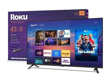 Roku - Select Series 4K HDR 43 inch 4K/8K TVs