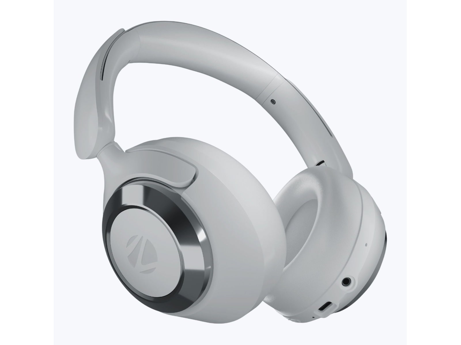 Zebronics - Zeb Duke Pro Over-Ear Headphones - Gray