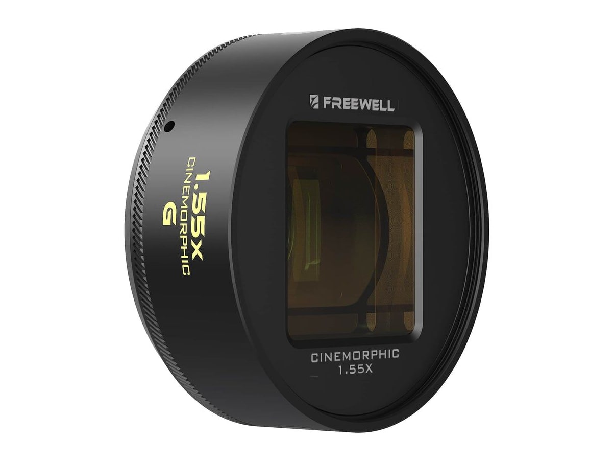 Freewell - 1.55x Anamorphic Lens Gold / Lens Camera Accessories - Gold