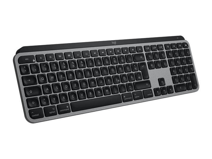 Logitech - MX Keys S for Mac (German Layout) Wireless Keyboards - Space Grey (UK)