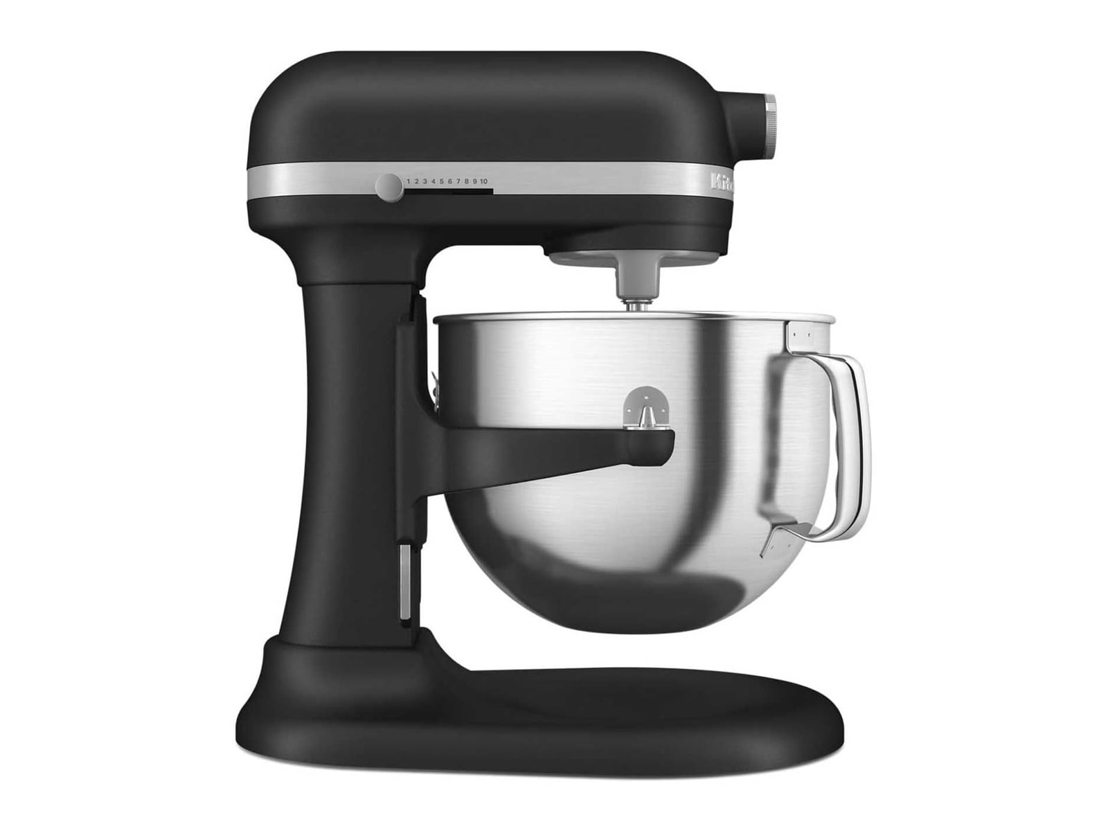 KitchenAid - 7 Qt. Bowl-Lift Stand Mixer Cast Iron Black Finish Blenders & Mixers