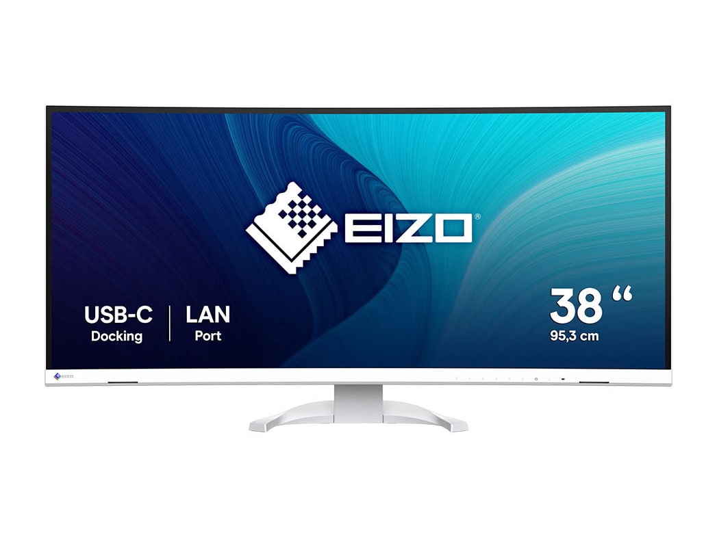 EIZO - 37.5" FlexScan EV3851X UWQHD+ 60Hz Ultrawide Monitors - White