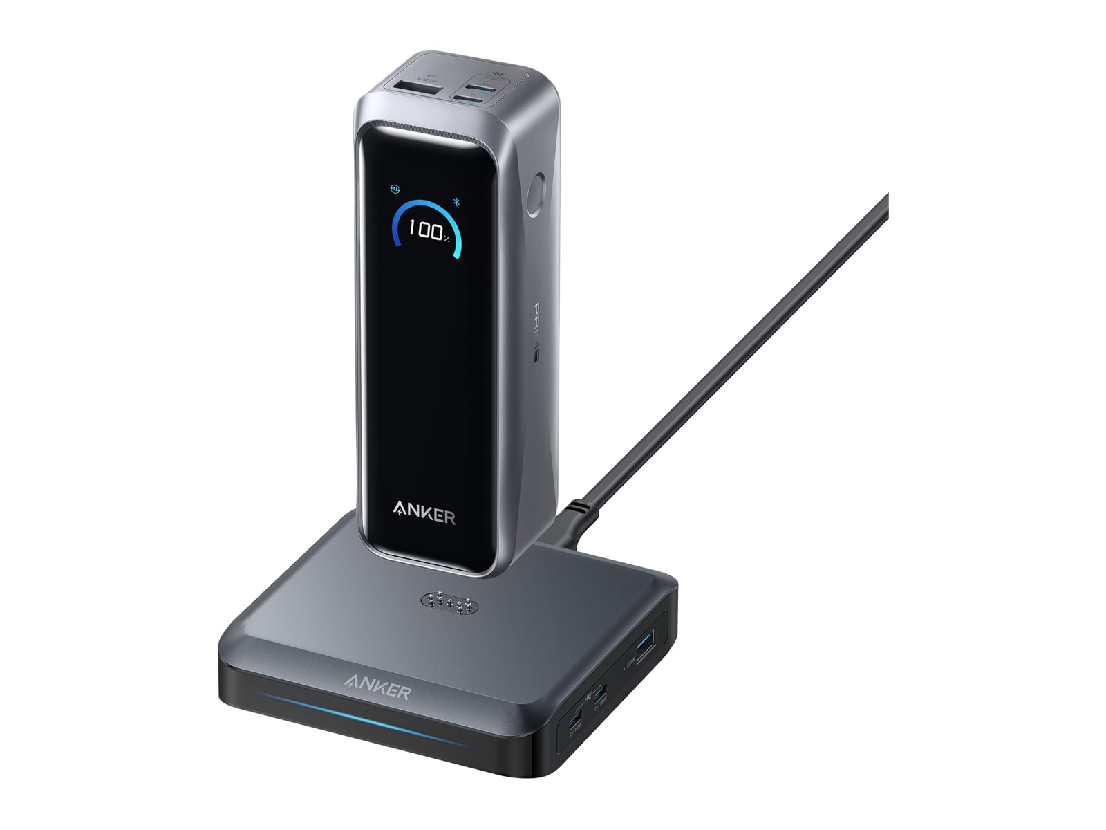 Anker - Prime Power Bank (20K, 220W) with Charging Base Power Banks