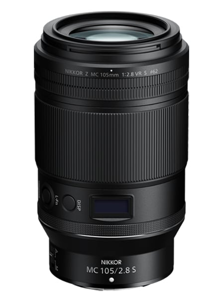 Nikon - NIKKOR Z MC 105mm f/2.8 VR S Macro Camera Lenses - Black