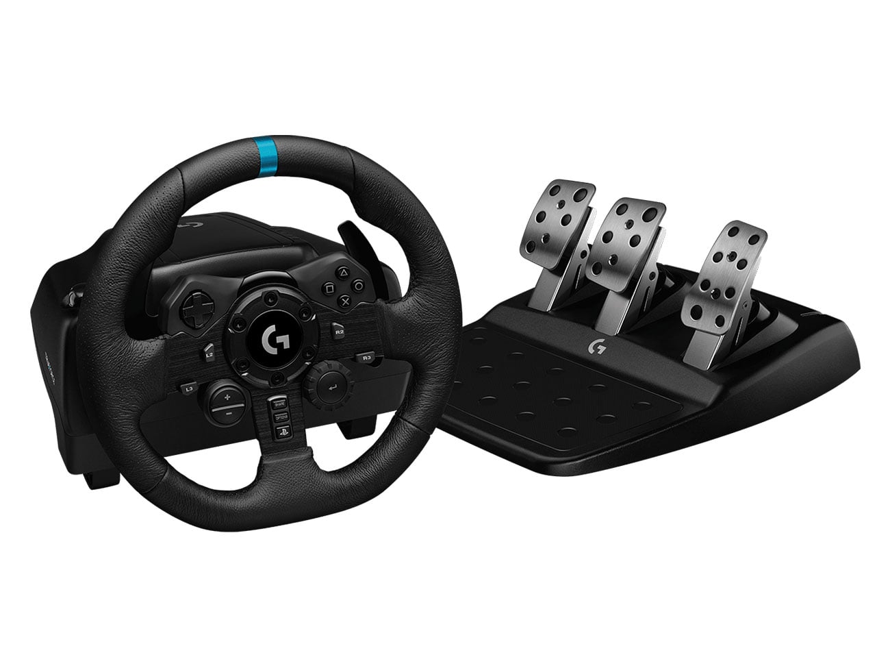 Logitech G - G923 Racing Wheel for Playstation 5/4 / PC - Black