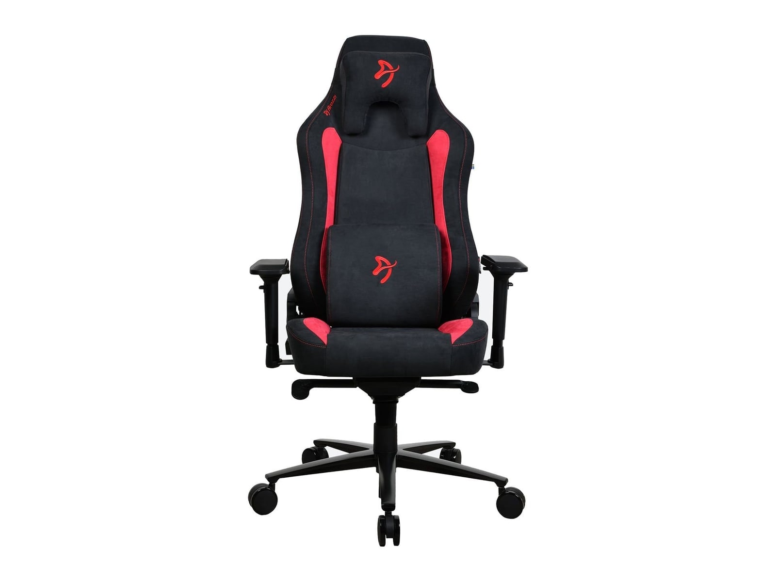 Arozzi - Gaming Chair Vernazza Series Standard Supersoft in Black and Red PU Leather Finish - Red