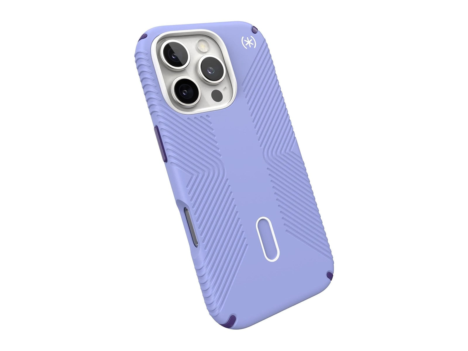 Speck - Presidio2 Grip MagSafe with ClickLock - iPhone 16 Pro - Future Lavender/Cassis Purple