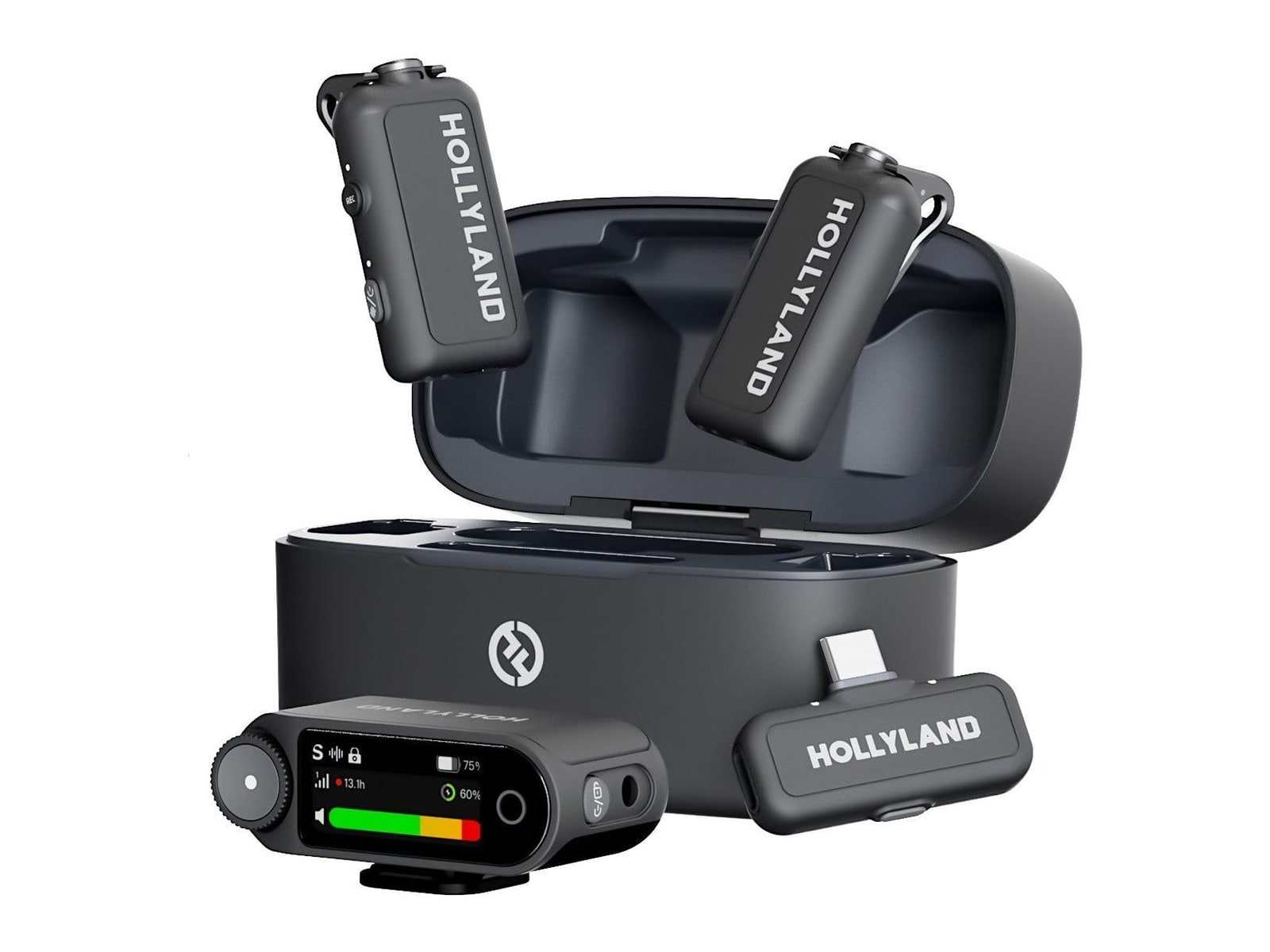 Hollyland - LARK MAX 2 Combo (2-Person) Wireless Microphones