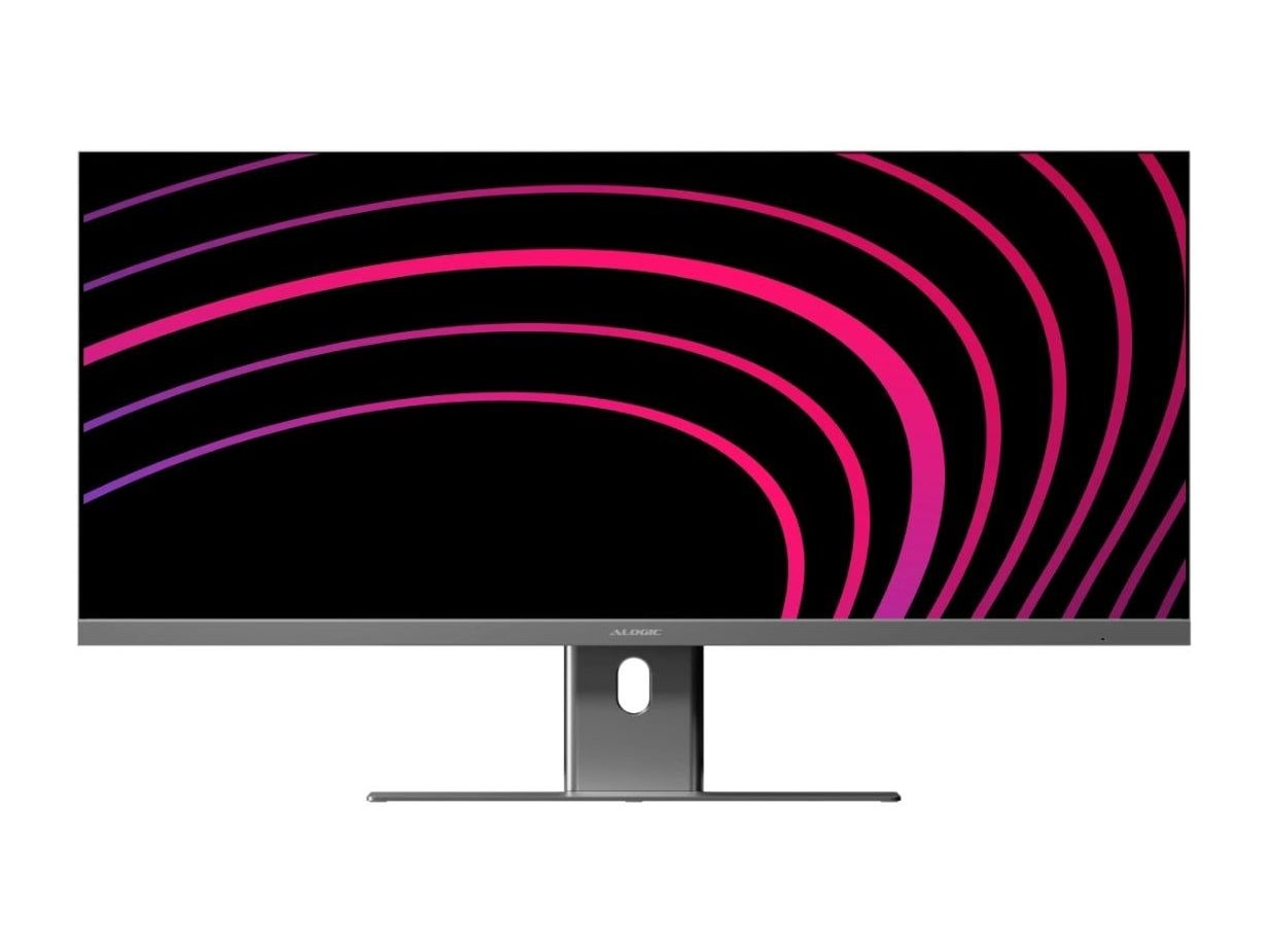 ALOGIC - 34" Edge UWQHD 100Hz Ultrawide Monitors - Gray