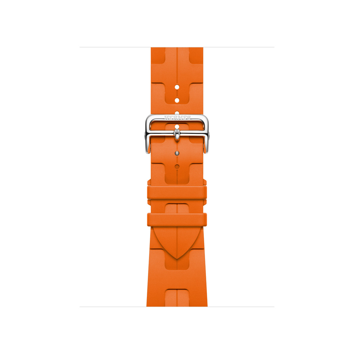 Apple - Apple Watch Hermès Kilim Single Tour - 42mm - Orange