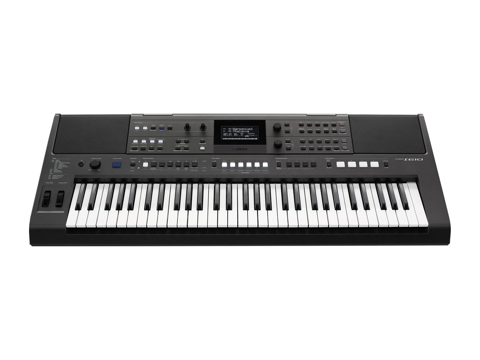 Yamaha - PSR-I610 Portable Keyboard for Indian Music Digital Pianos