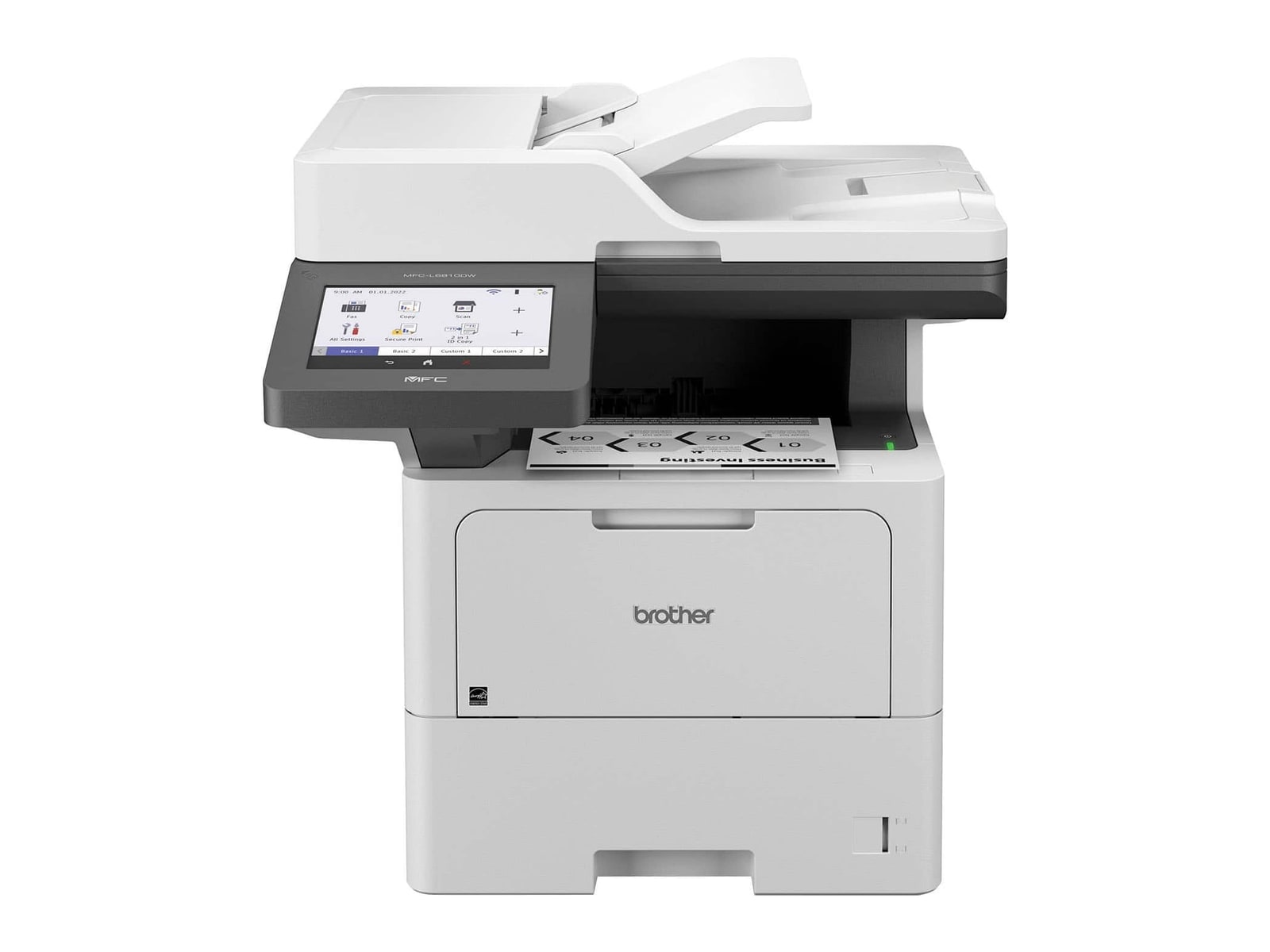 Brother - MFC-L6810DW Wi-Fi Printers - White / Gray