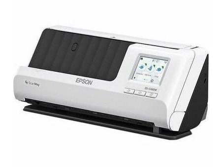 Epson - DS-C480W Wireless Sheetfed Scanner Wi-Fi, USB Scanners - Black, Grey