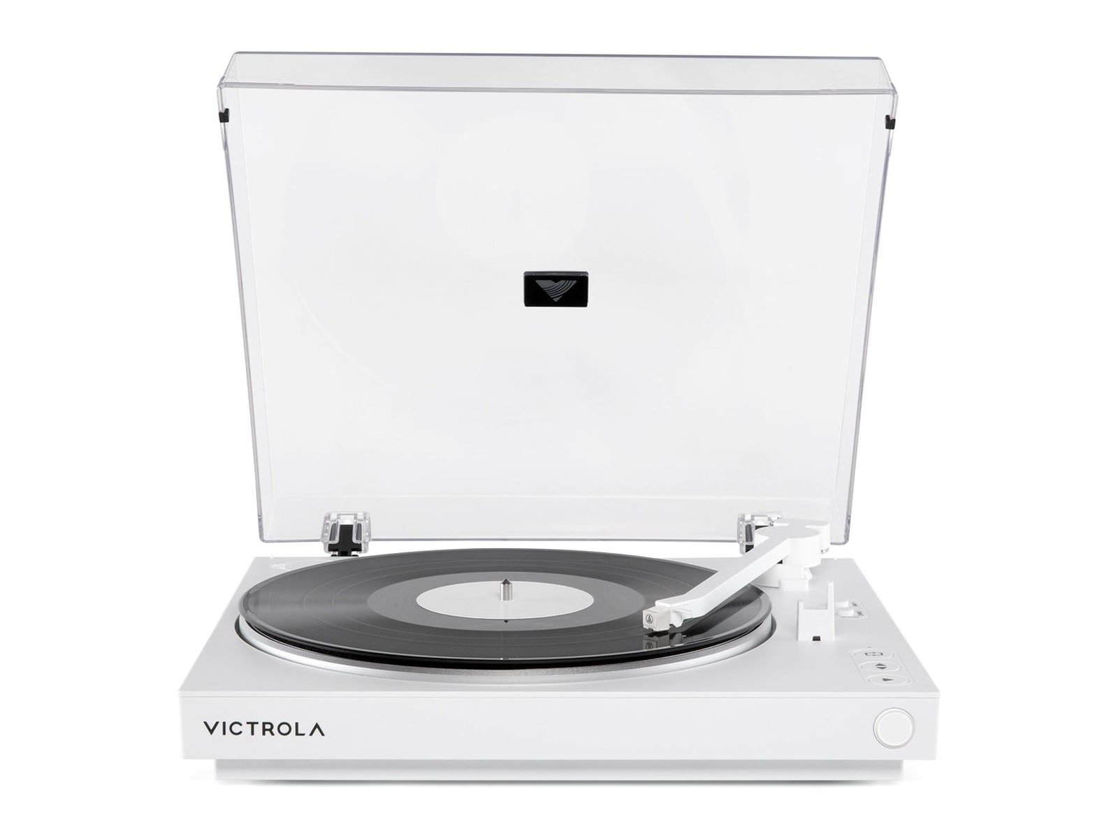 Victrola - Automatic Turntable Bluetooth Turntables & CD Players - White