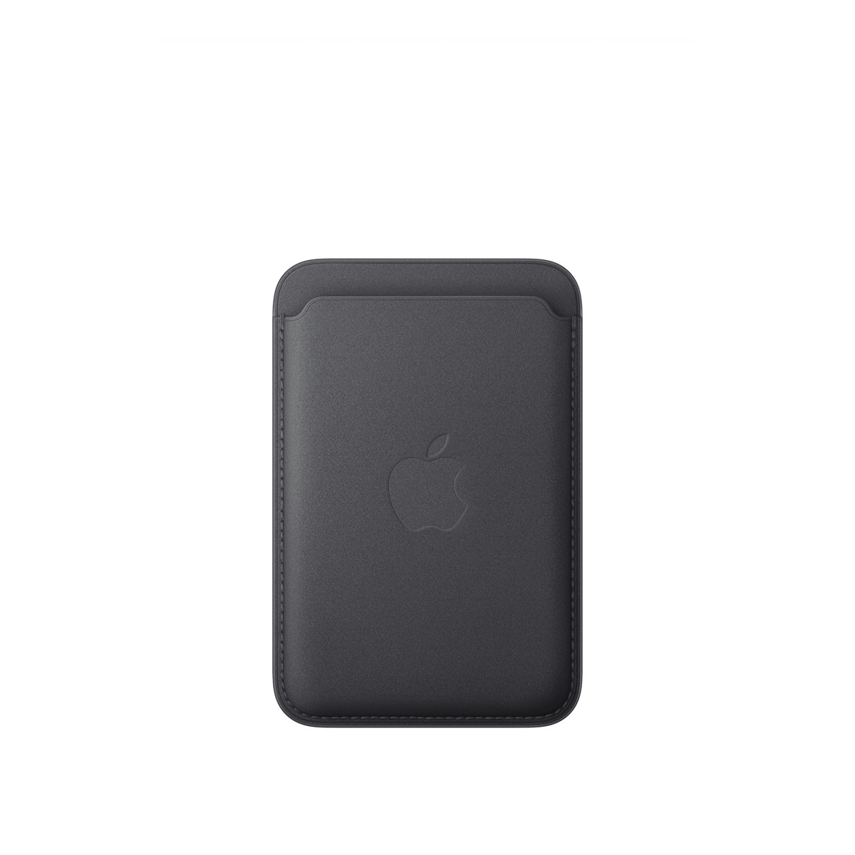 Apple - iPhone FineWoven Wallet with MagSafe - Black